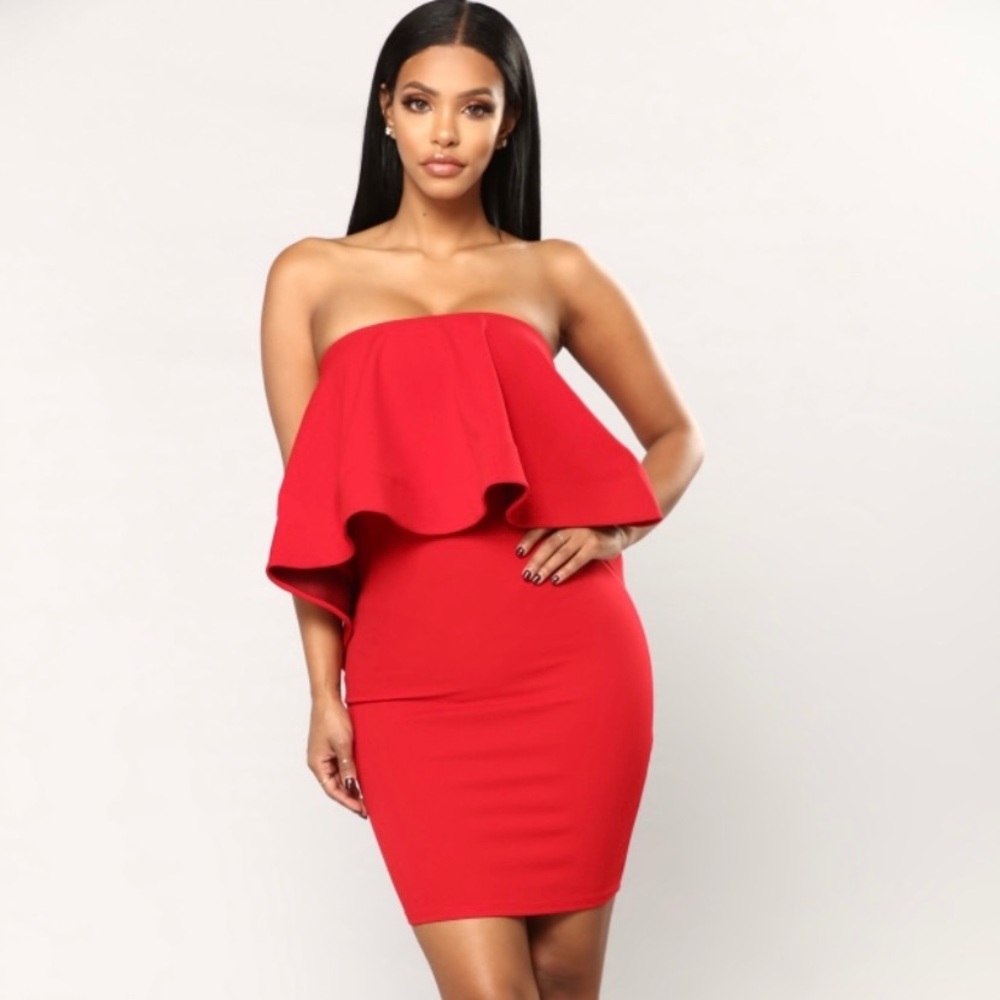 Fashion Nova Flounce House Dress!